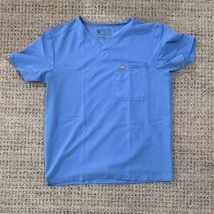 Figs Men's Scrub Top Leon Three-Pocket